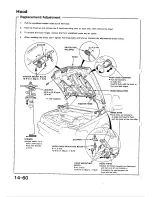 Предварительный просмотр 432 страницы Honda 1988 Civic Coupe CRX Shop Manual