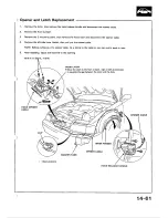 Предварительный просмотр 433 страницы Honda 1988 Civic Coupe CRX Shop Manual