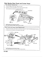 Предварительный просмотр 436 страницы Honda 1988 Civic Coupe CRX Shop Manual