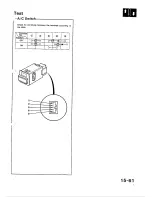 Предварительный просмотр 501 страницы Honda 1988 Civic Coupe CRX Shop Manual