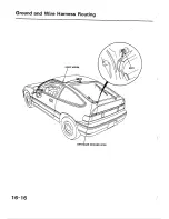 Предварительный просмотр 518 страницы Honda 1988 Civic Coupe CRX Shop Manual