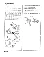 Предварительный просмотр 532 страницы Honda 1988 Civic Coupe CRX Shop Manual