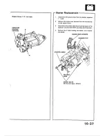 Предварительный просмотр 539 страницы Honda 1988 Civic Coupe CRX Shop Manual