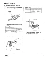 Предварительный просмотр 542 страницы Honda 1988 Civic Coupe CRX Shop Manual