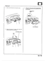 Предварительный просмотр 575 страницы Honda 1988 Civic Coupe CRX Shop Manual