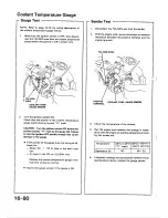 Предварительный просмотр 582 страницы Honda 1988 Civic Coupe CRX Shop Manual