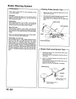 Предварительный просмотр 594 страницы Honda 1988 Civic Coupe CRX Shop Manual