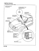 Предварительный просмотр 596 страницы Honda 1988 Civic Coupe CRX Shop Manual