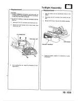 Предварительный просмотр 605 страницы Honda 1988 Civic Coupe CRX Shop Manual