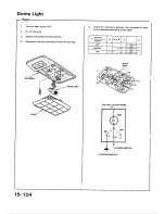 Предварительный просмотр 606 страницы Honda 1988 Civic Coupe CRX Shop Manual