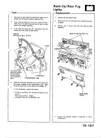 Предварительный просмотр 609 страницы Honda 1988 Civic Coupe CRX Shop Manual