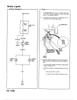 Предварительный просмотр 610 страницы Honda 1988 Civic Coupe CRX Shop Manual