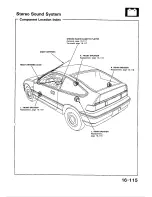 Предварительный просмотр 617 страницы Honda 1988 Civic Coupe CRX Shop Manual