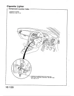 Предварительный просмотр 622 страницы Honda 1988 Civic Coupe CRX Shop Manual