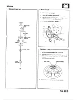 Предварительный просмотр 625 страницы Honda 1988 Civic Coupe CRX Shop Manual