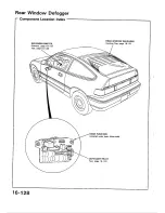 Предварительный просмотр 630 страницы Honda 1988 Civic Coupe CRX Shop Manual