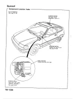 Предварительный просмотр 636 страницы Honda 1988 Civic Coupe CRX Shop Manual