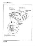 Предварительный просмотр 642 страницы Honda 1988 Civic Coupe CRX Shop Manual