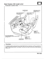 Предварительный просмотр 649 страницы Honda 1988 Civic Coupe CRX Shop Manual