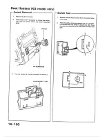 Предварительный просмотр 652 страницы Honda 1988 Civic Coupe CRX Shop Manual