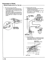 Preview for 12 page of Honda 1988 Prelude Series Owner'S Manual