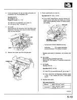 Preview for 60 page of Honda 1988 Prelude Series Owner'S Manual