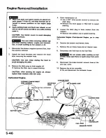 Preview for 92 page of Honda 1988 Prelude Series Owner'S Manual