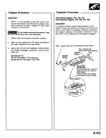 Preview for 176 page of Honda 1988 Prelude Series Owner'S Manual