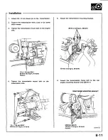 Preview for 353 page of Honda 1988 Prelude Series Owner'S Manual