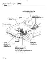 Предварительный просмотр 427 страницы Honda 1988 Prelude Series Owner'S Manual