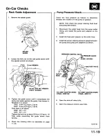 Preview for 442 page of Honda 1988 Prelude Series Owner'S Manual