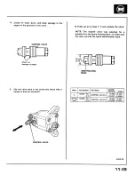 Preview for 452 page of Honda 1988 Prelude Series Owner'S Manual