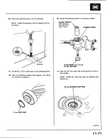 Preview for 494 page of Honda 1988 Prelude Series Owner'S Manual