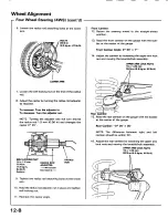 Preview for 520 page of Honda 1988 Prelude Series Owner'S Manual