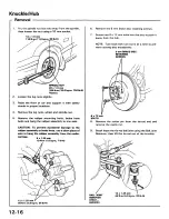 Предварительный просмотр 528 страницы Honda 1988 Prelude Series Owner'S Manual