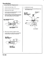 Preview for 532 page of Honda 1988 Prelude Series Owner'S Manual