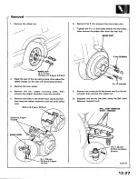 Preview for 539 page of Honda 1988 Prelude Series Owner'S Manual