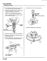 Preview for 540 page of Honda 1988 Prelude Series Owner'S Manual