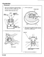 Preview for 542 page of Honda 1988 Prelude Series Owner'S Manual