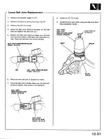 Preview for 543 page of Honda 1988 Prelude Series Owner'S Manual