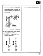 Preview for 547 page of Honda 1988 Prelude Series Owner'S Manual