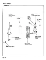 Preview for 548 page of Honda 1988 Prelude Series Owner'S Manual