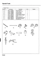 Preview for 552 page of Honda 1988 Prelude Series Owner'S Manual