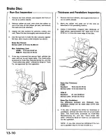 Preview for 560 page of Honda 1988 Prelude Series Owner'S Manual