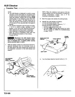 Preview for 594 page of Honda 1988 Prelude Series Owner'S Manual