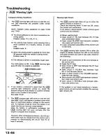 Preview for 596 page of Honda 1988 Prelude Series Owner'S Manual