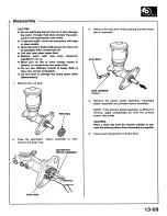 Preview for 619 page of Honda 1988 Prelude Series Owner'S Manual