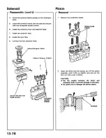 Preview for 626 page of Honda 1988 Prelude Series Owner'S Manual