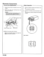 Preview for 634 page of Honda 1988 Prelude Series Owner'S Manual