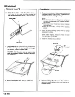 Preview for 652 page of Honda 1988 Prelude Series Owner'S Manual